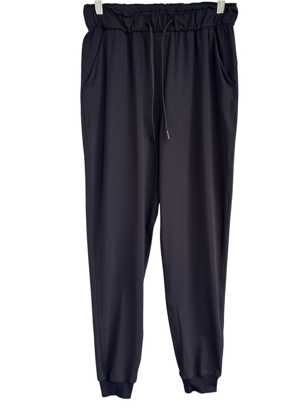 Lululemon Stretch High-Rise Keep Moving Jogger Black Size 6 Athleisure Pants - Picture 4 of 14